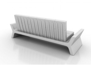 dix sofa Modèle 3D