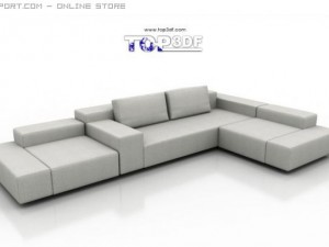 grow sofa Model 3D