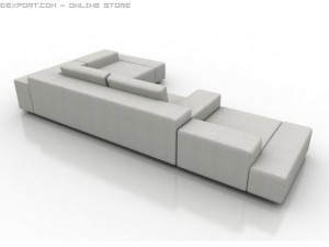 grow sofa 3D 모델