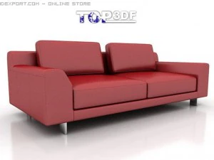 Sofa Calligaris Newport Model 3D