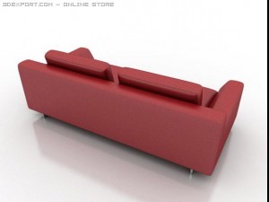 calligaris newport sofa Modelo 3D