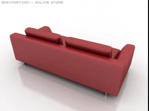 calligaris newport sofa 3D Model