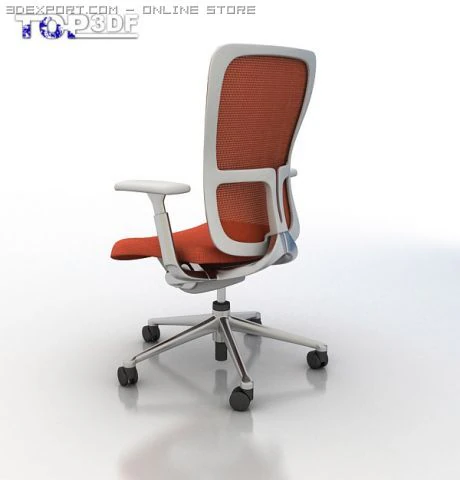 haworth zody chair 3D Model .c4d .max .obj .3ds .fbx .stl .blend 