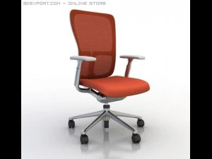 haworth zody chair 3D Model