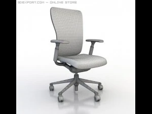 haworth zody chair 3D Model