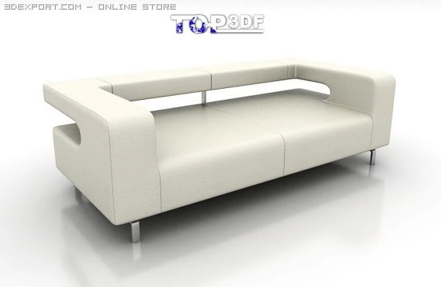 air sofa 3D Model .c4d .max .obj .3ds .fbx .stl .blend 