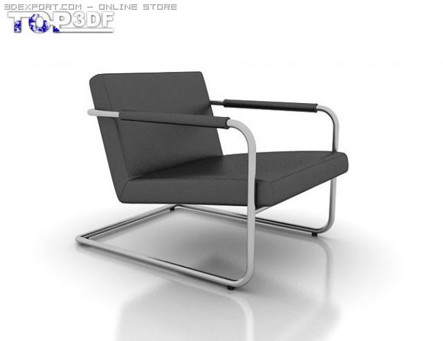 verdesign elle armchair 3D Model .c4d .max .obj .3ds .fbx .stl .blend