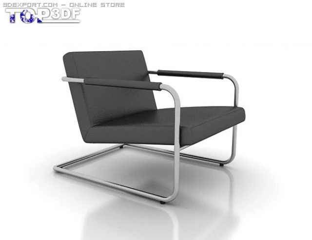 verdesign elle armchair 3D Model .c4d .max .obj .3ds .fbx .stl .blend 