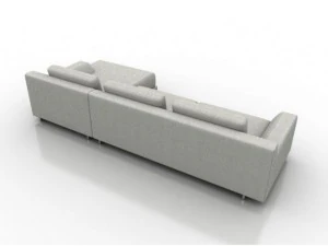 calligaris newport corner sofa 3D Model