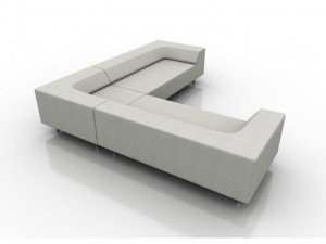 easy block sofa 3Dモデル