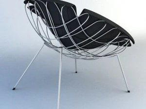 bean armchair 3D Model