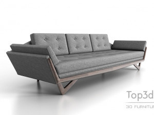 craft associates sofa Model 3D