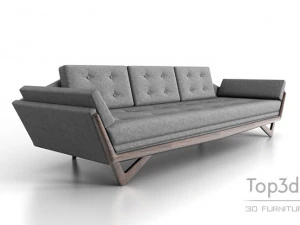 sofa dla rzemieślnik&oacute;w Model 3D
