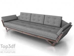 craft associates sofa 3Dモデル