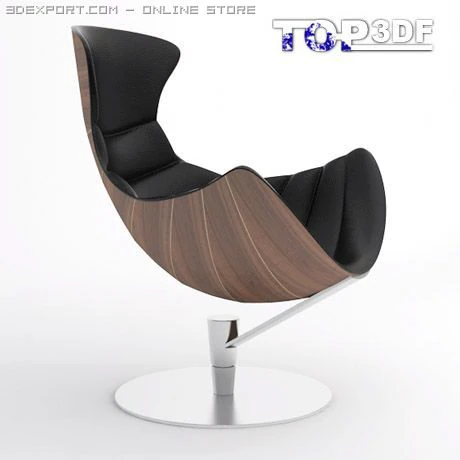lobster chair 3D Model .c4d .max .obj .3ds .fbx .stl .blend
