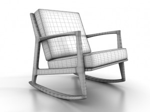 rocking chair 3D Model