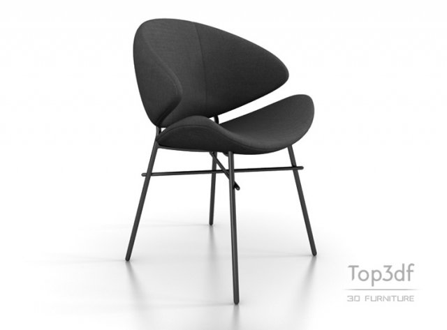 modern chair 3D Модель .c4d .max .obj .3ds .fbx .stl .blend 