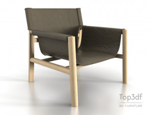 pablo armchair Model 3D