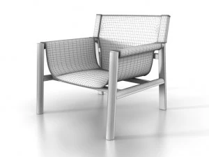 fotel Pabla Model 3D