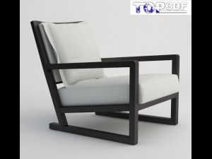 clio smpr armchair Model 3D