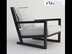 Clio SMPR 扶手椅 3D 模型