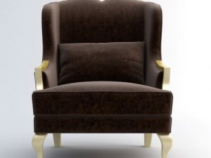 classical sofa Modello 3D
