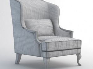 classical sofa Modello 3D