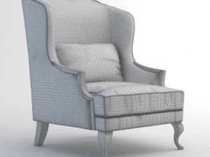 klasyczna sofa Model 3D
