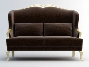klasyczna sofa Model 3D