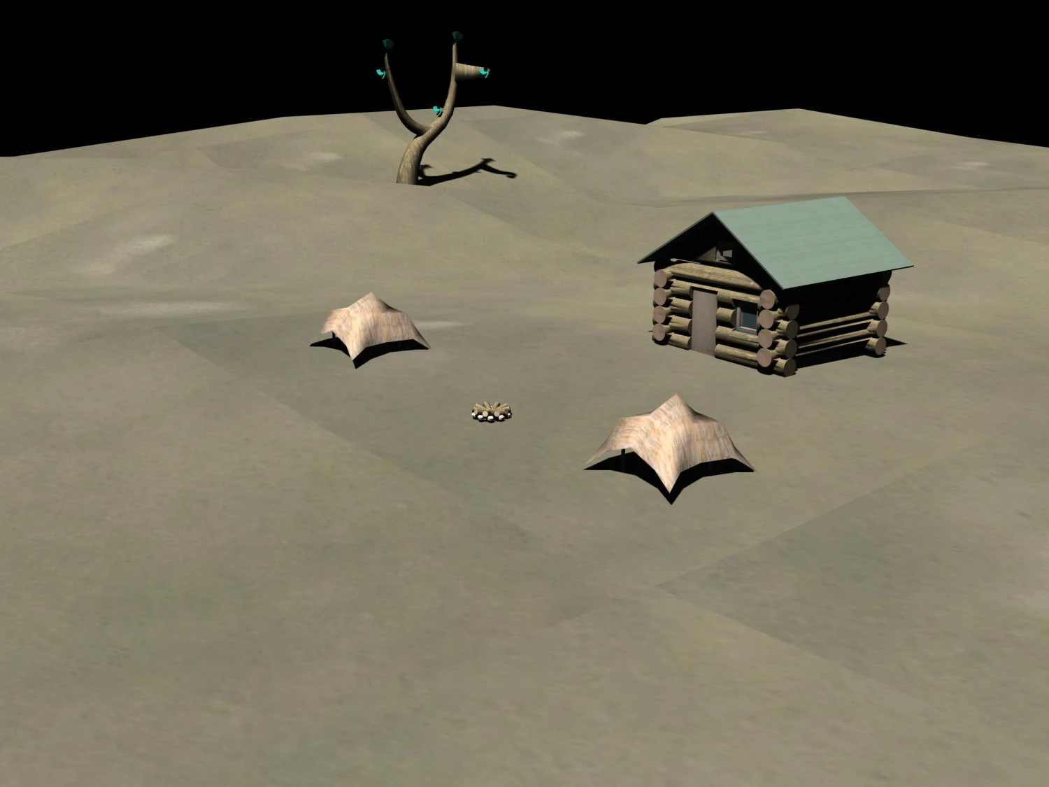 landscape 3D Model .c4d .max .obj .3ds .fbx .stl .blend 