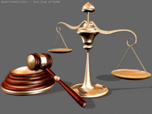 courthammerscalesbalance 3D 模型