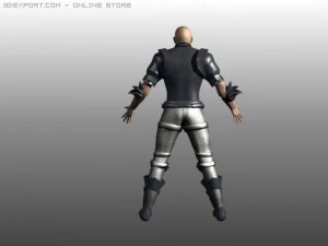blend the godslayer 3D Model