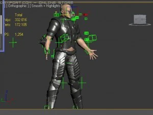 blend the godslayer 3D Model