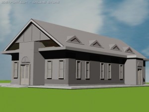 house 3D मॉडल