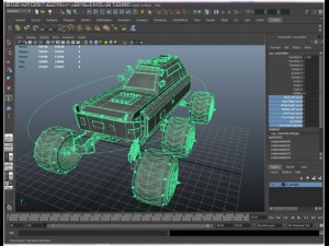 agressive car 3D Model