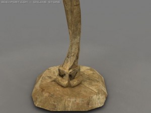 the old table lamp Modelo 3D