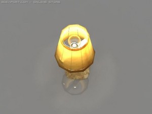 the old table lamp Modelo 3D