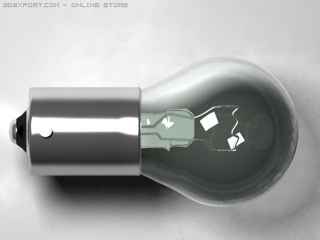 small old bulb 3D Model .c4d .max .obj .3ds .fbx .stl .blend 