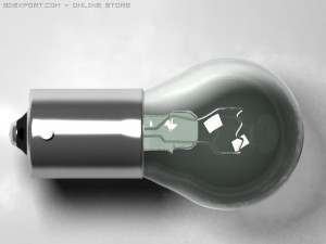 small old bulb Modelo 3D