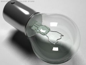 small old bulb 3D Model