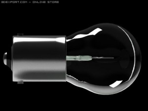 small old bulb 3D Model