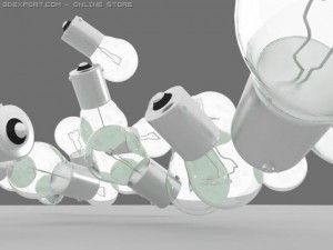 small old bulb 3D Model
