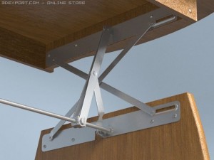 small configurable table 3D Model