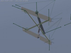 small configurable table 3D Model