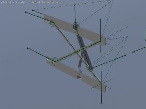 small configurable table 3D Model