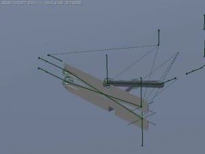 small configurable table 3D Model