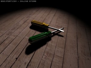 screws 3Dモデル