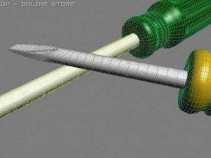 screws 3Dモデル