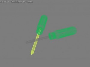 screws 3Dモデル