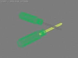 screws 3Dモデル